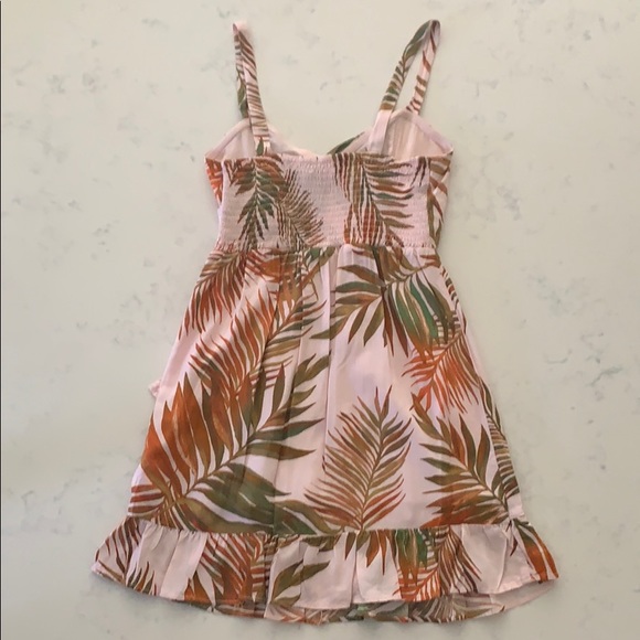 F21 Contemporary Floral Light Pink Dress - Picture 2 of 10